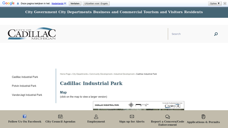Cadillac Industrial Park