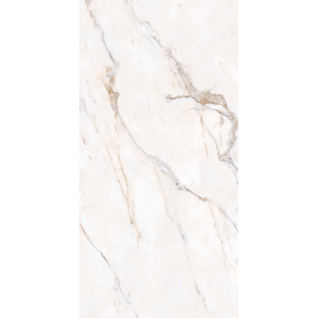 Calacatta Extra: white marble look porcelain tiles