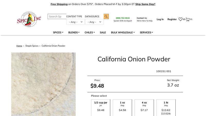 California Onion Powder