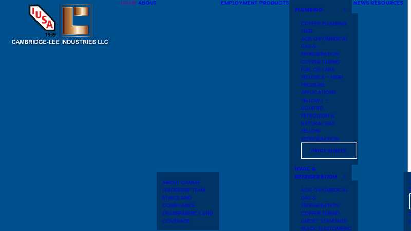 Cambridge Lee Industries, LLC Reading PA