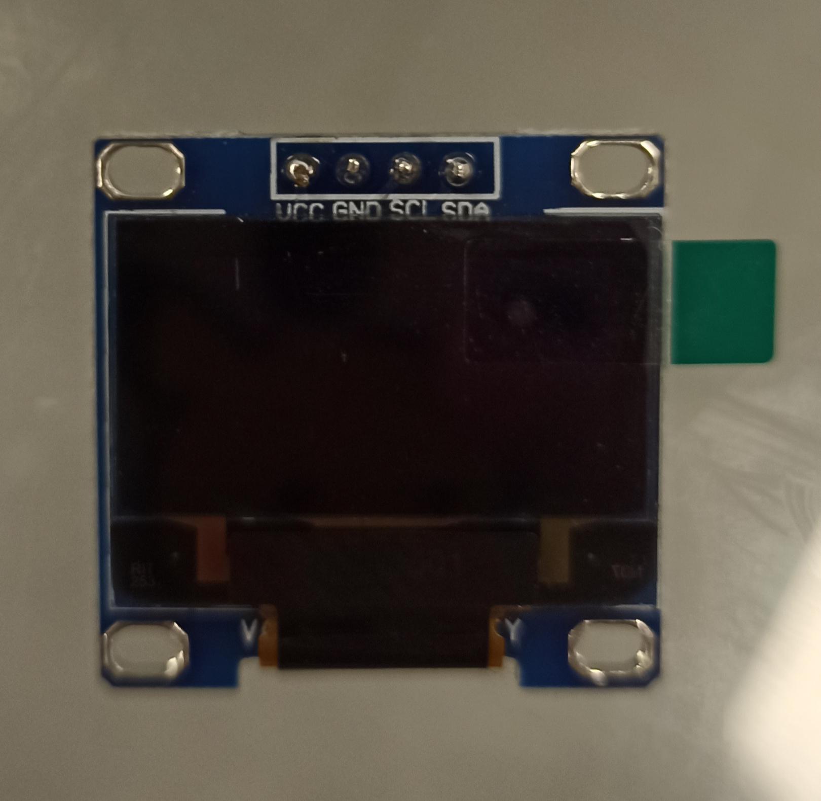 Can you find the mistake ? OLED Display