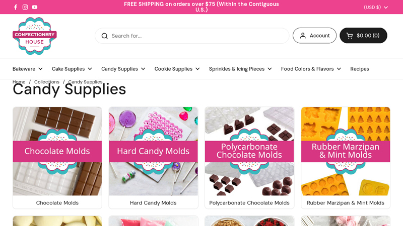 Candy Making Supplies