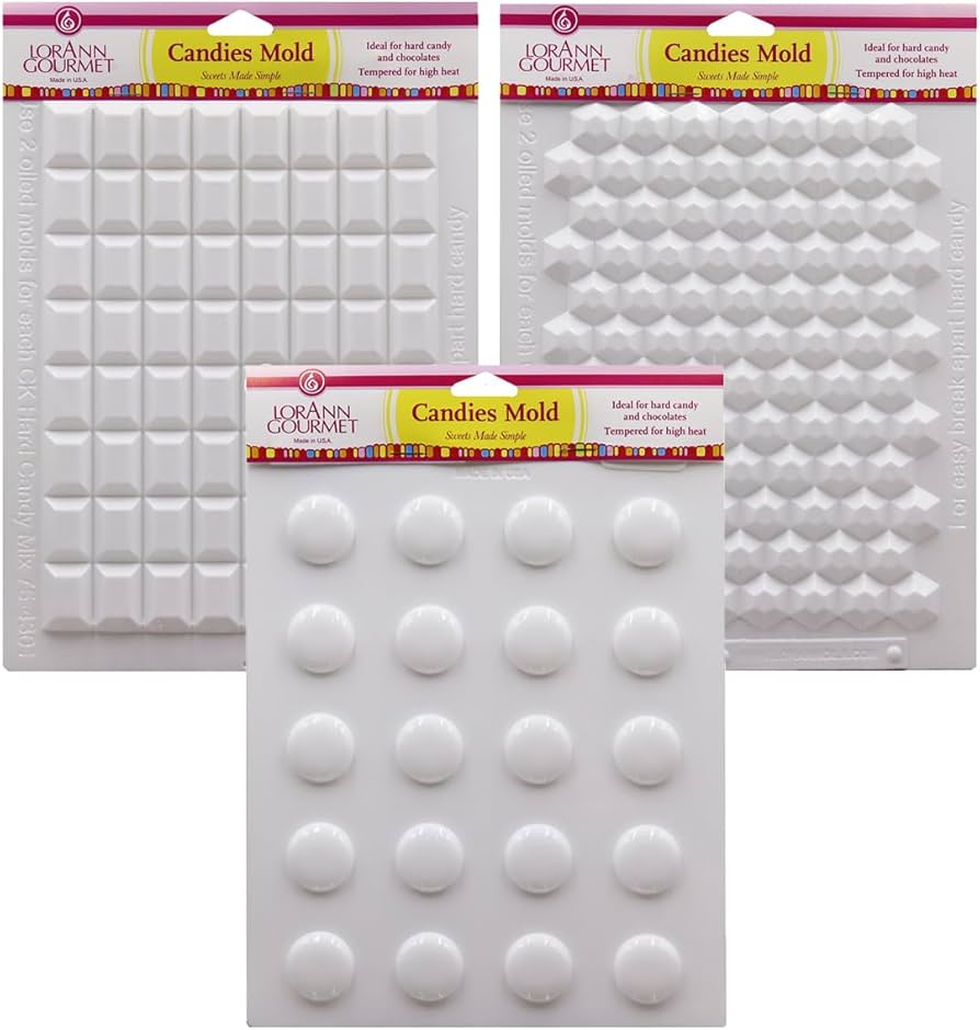 Candy Molds, Cups, Boxes