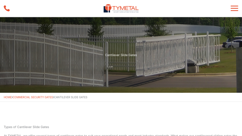 Cantilever Gates and Commercial Slide Gates