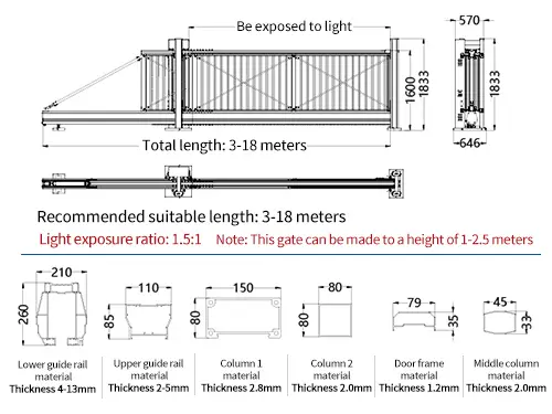 Cantilever Slide Gates