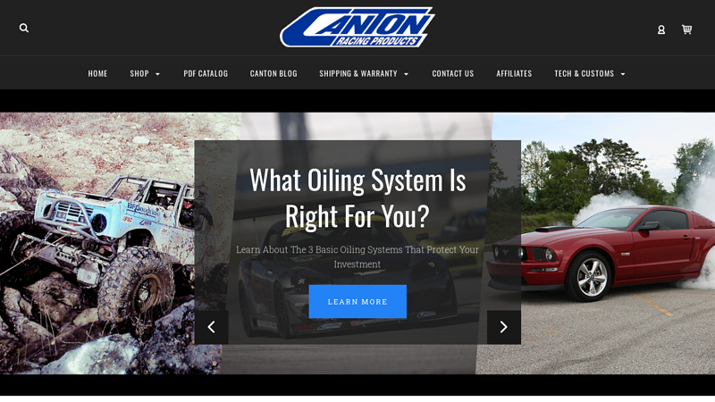 Canton Racing Products