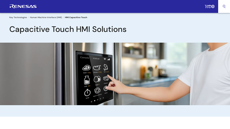 Capacitive Touch HMIs