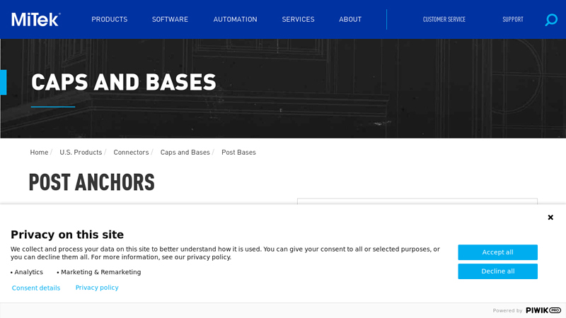 Caps and Bases
