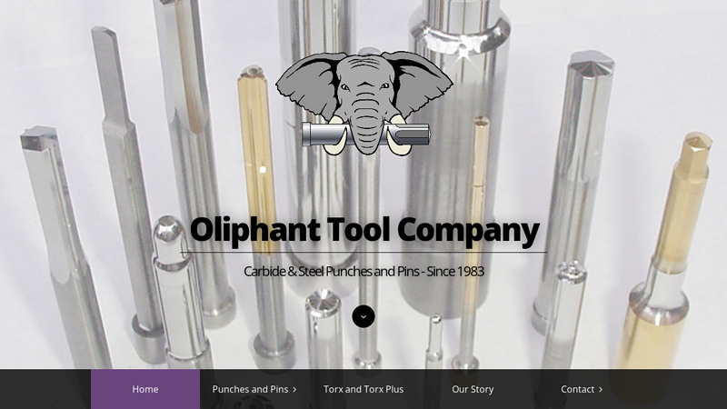 Carbide & Steel Punches and Pins by Oliphant Tool Company