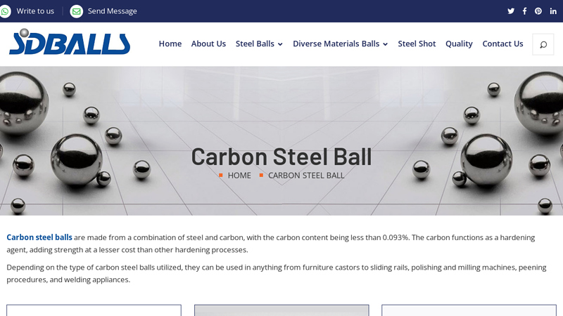 Carbon Steel Ball