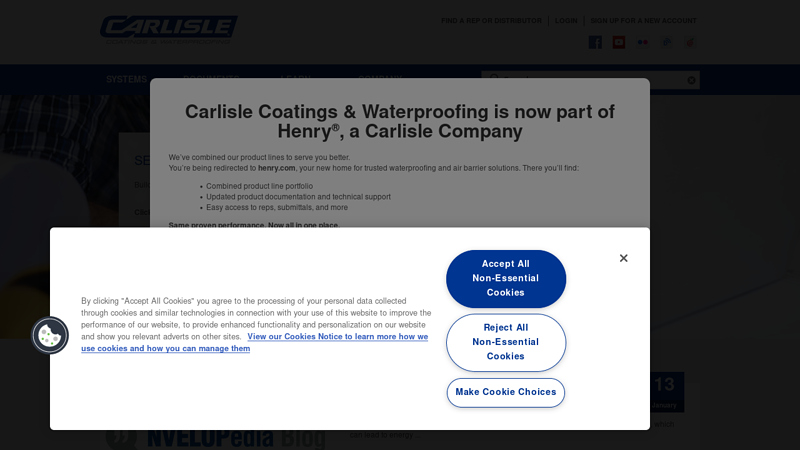 Carlisle Coatings & Waterproofing