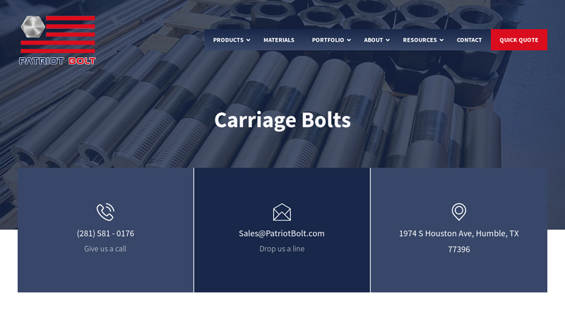 Carriage Bolts