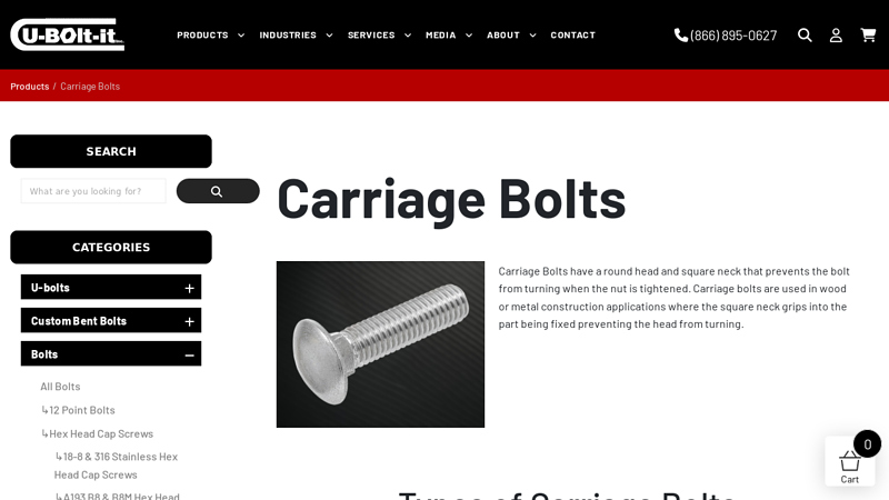 Carriage Bolts