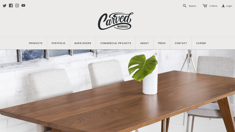 Carved Woodworks: Custom Wood Furniture Design