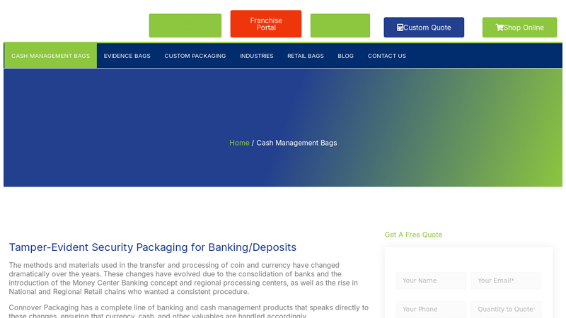 Cash Deposit Bags Online