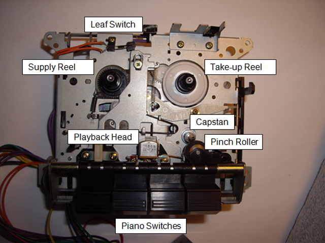 Cassette Player Parts