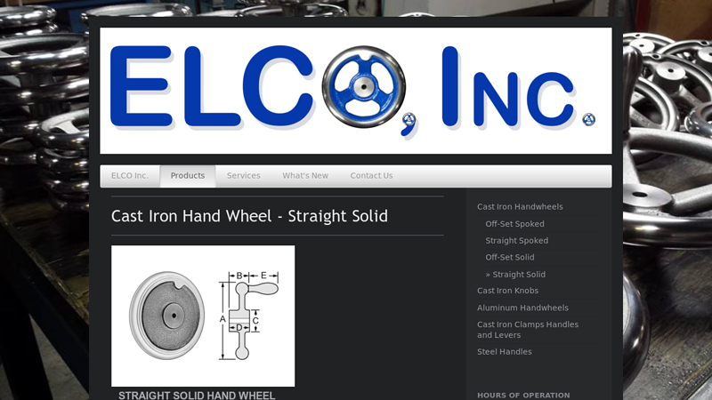 Cast Iron Hand Wheel