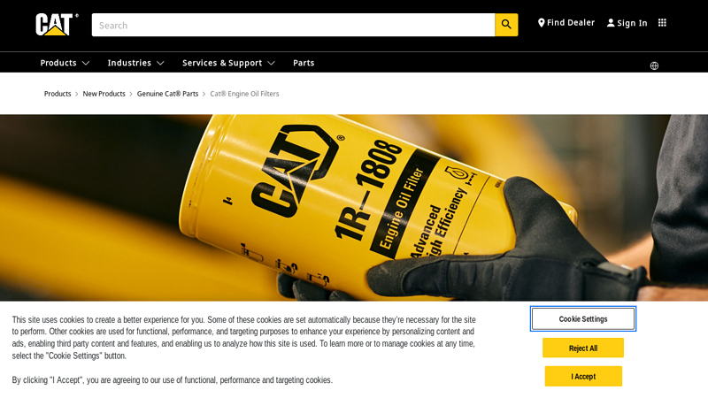 Cat® Engine Oil Filters