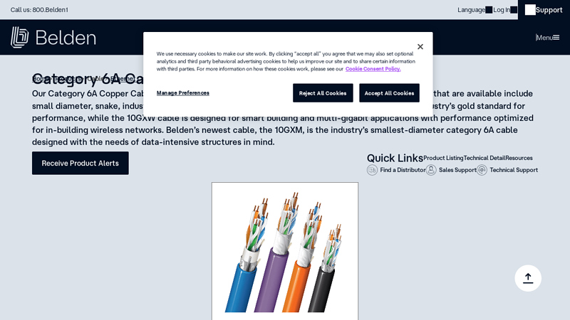 Category 6A Cable