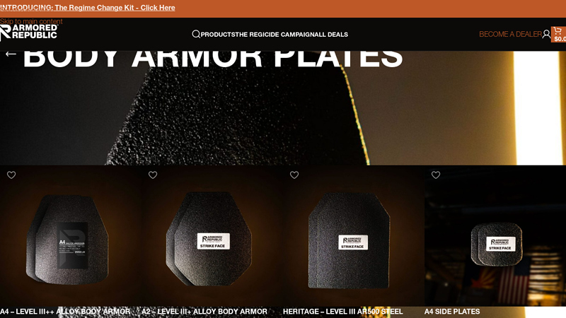 Category: Body Armor Plates