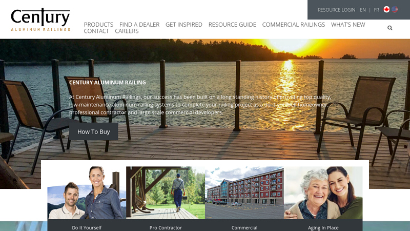 Century Aluminum Railings