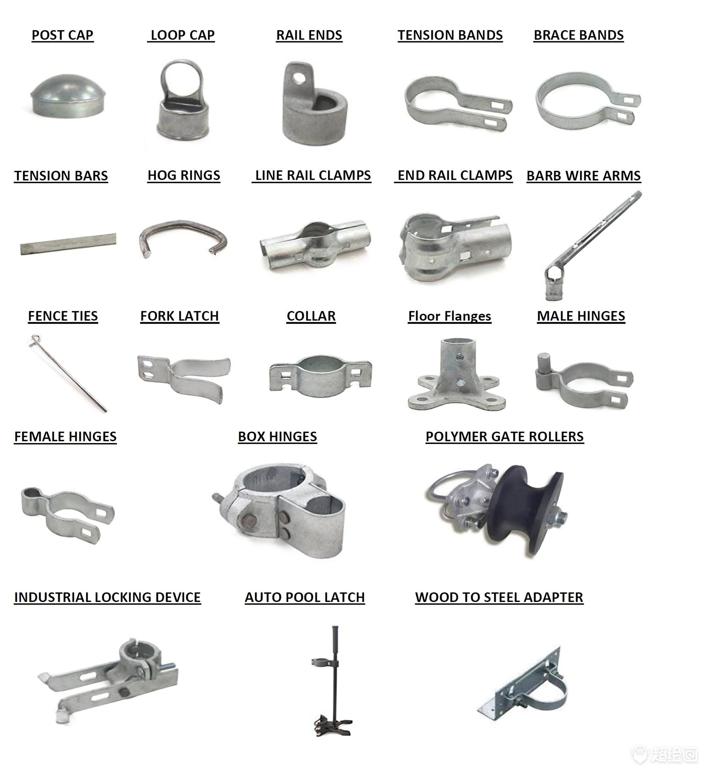 Chain Link Fittings