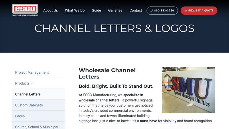 Channel Letters & Logos