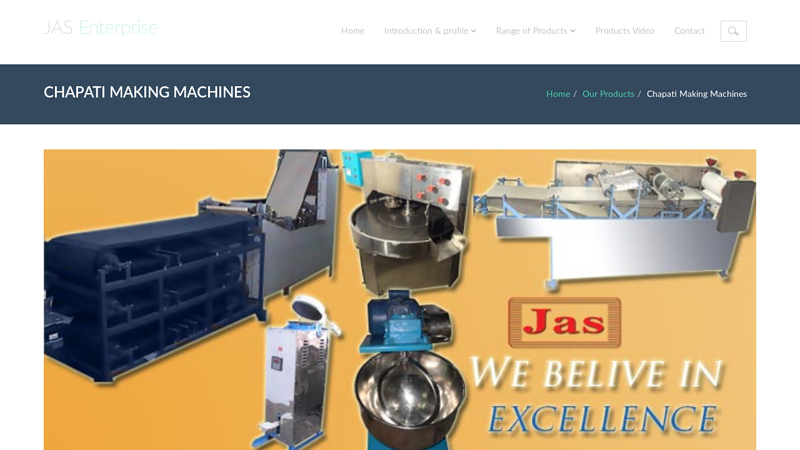 Chapati making machine