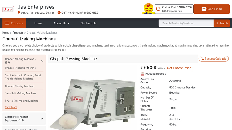 Chapati Making Machines