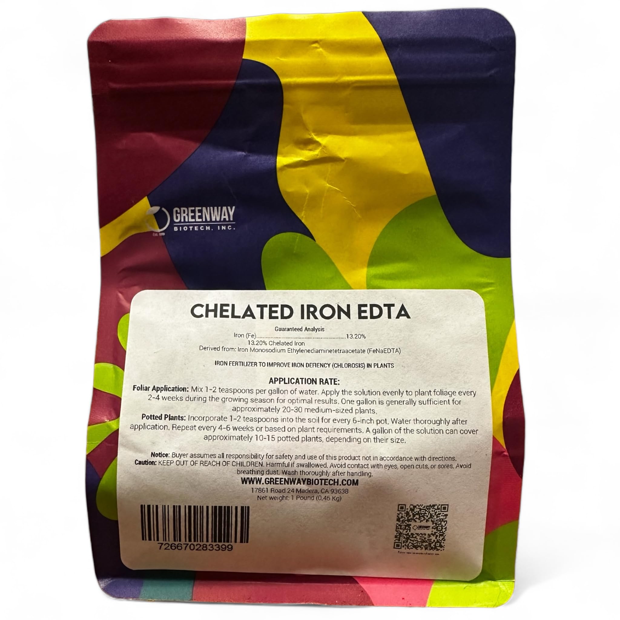 Chelated Iron EDTA Fertilizer