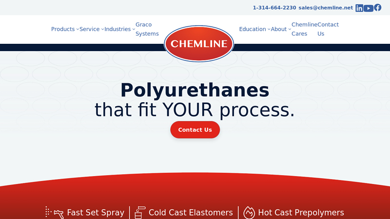 Chemline Homepage