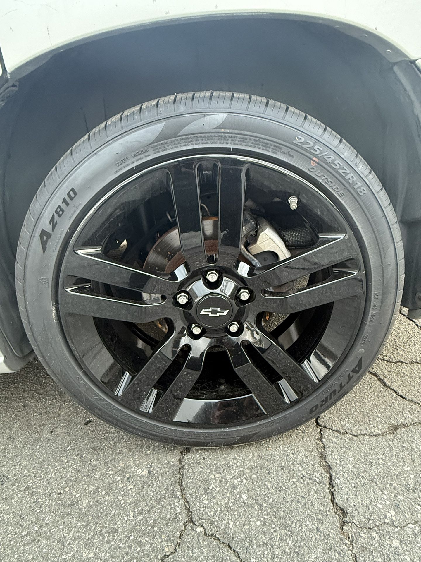CHEVY HHR SS WHEELS WITH NEW TIRES COBALT ...