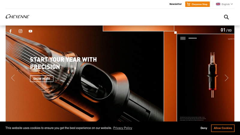 Cheyenne Professional Tattoo Equipment