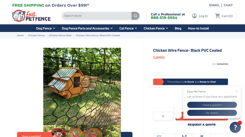 Chicken Wire Fence
