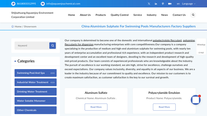 China aluminium sulphate for swimming pools Manufacturers ...