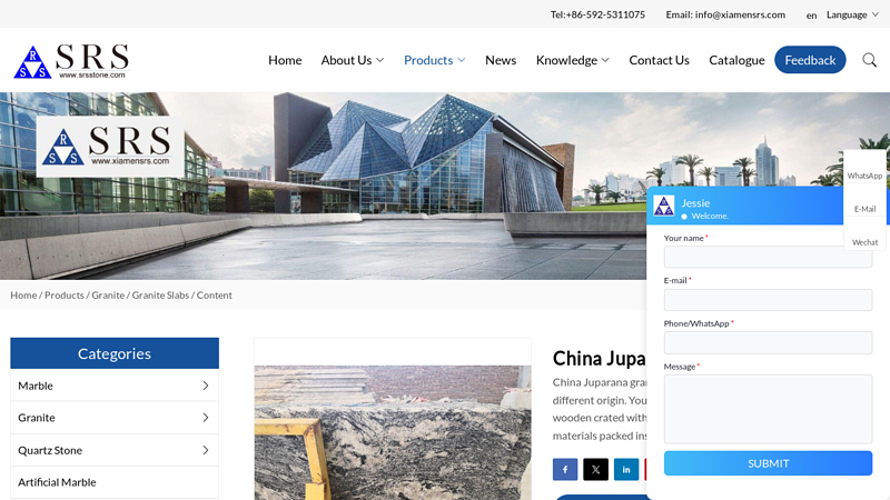 China Juparana granite Slabs Manufacturers, Suppliers, Factory