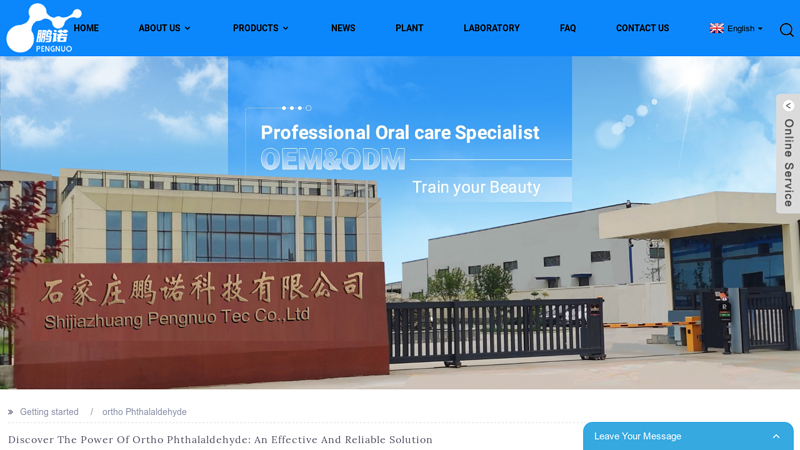 China Ortho Phthalaldehyde Manufacturer and Supplier, Factory