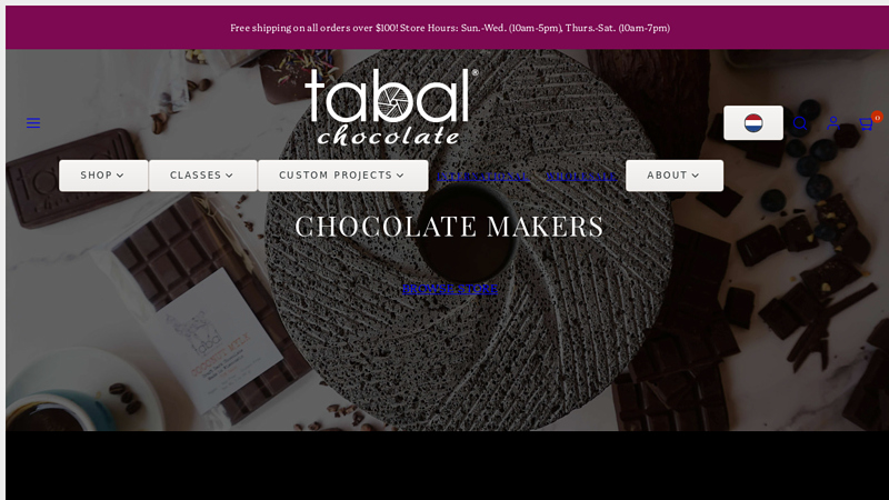 CHOCOLATE & CACAO PRODUCTS WITH INTENTION