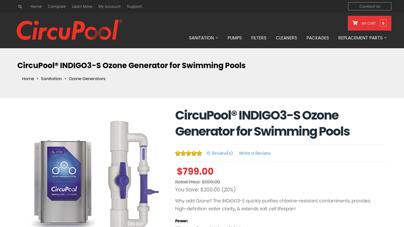 CircuPool® INDIGO3
