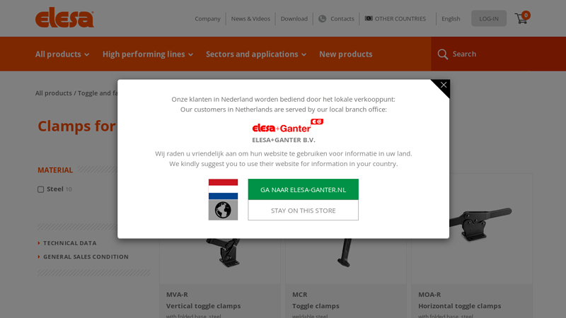 Clamps for rotational moulds