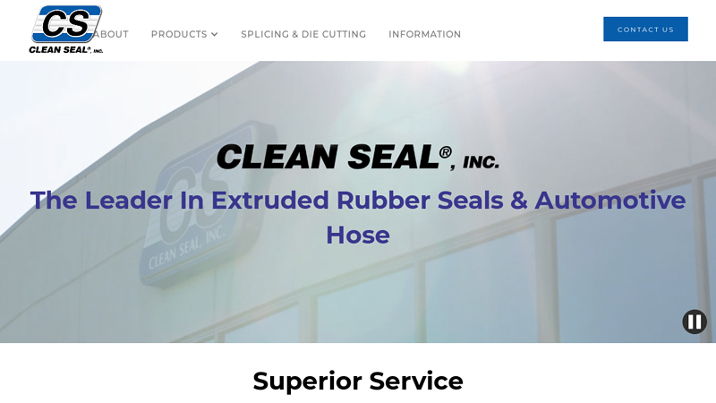 Clean Seal, Inc. #1 Extruded Rubber Seal and Automotive Hose ...