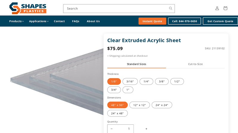 Clear Acrylic Sheet
