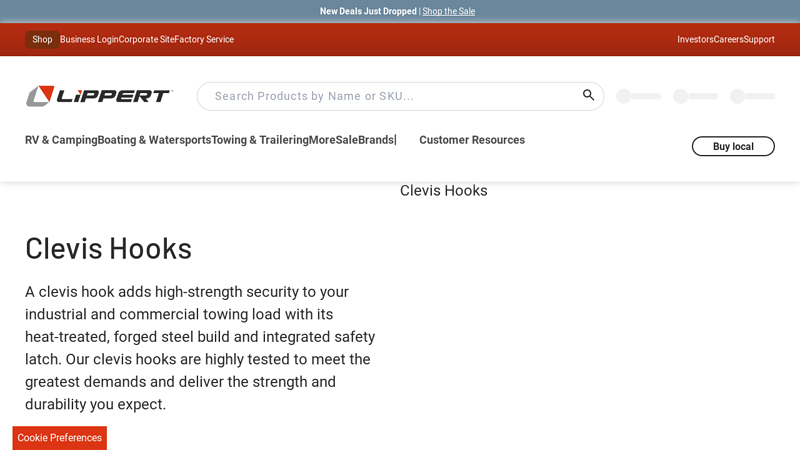 Clevis Hooks for Secure, Durable, and Reliable Trailer Connections