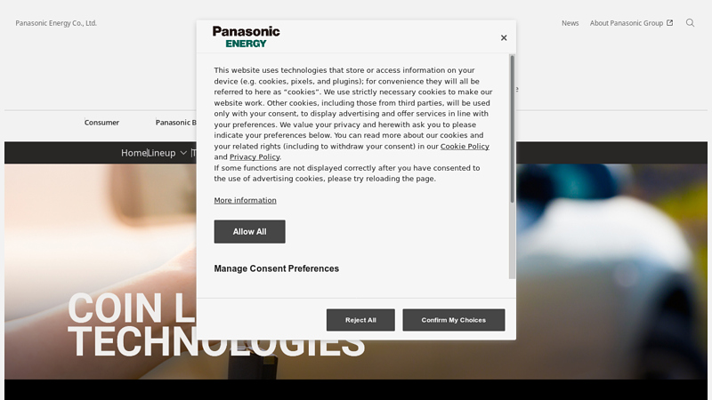 Coin Lithium Technologies