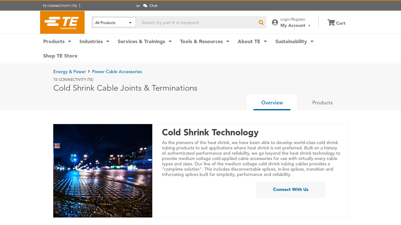 Cold Shrink Cable Joints and Terminations