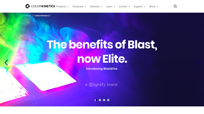 Color Kinetics: Color-Changing Architectural Lighting