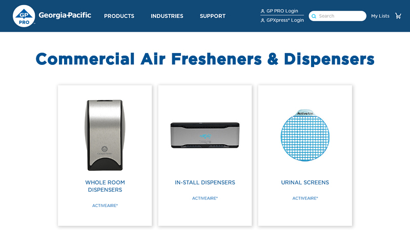 Commercial Air Fresheners & Dispensers