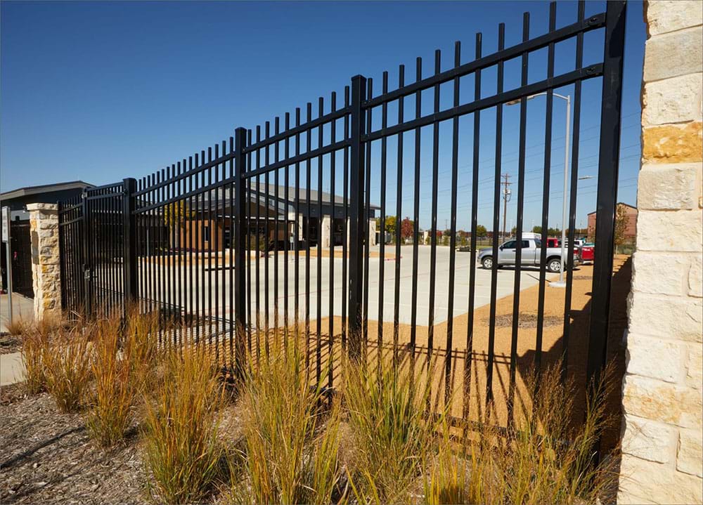Commercial Iron Fence