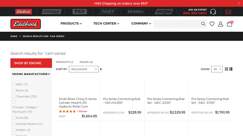 COMP Cams Camshaft Series