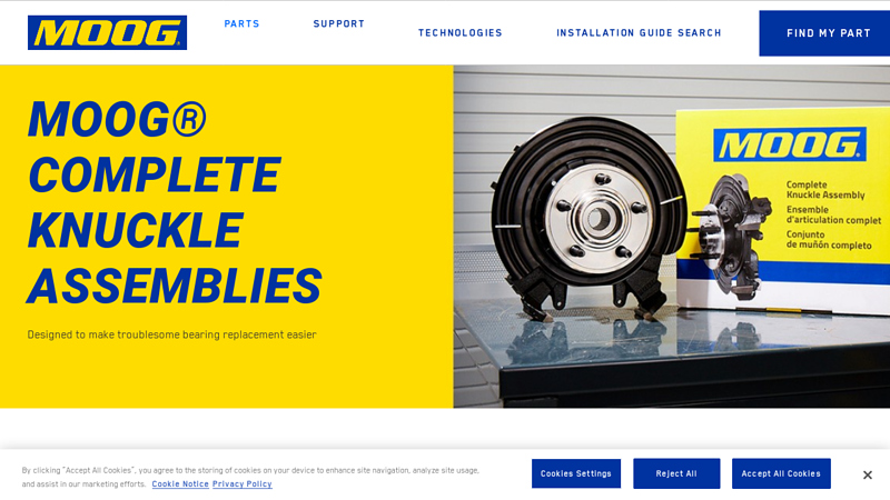 Complete Steering Knuckle & Hub Assemblies